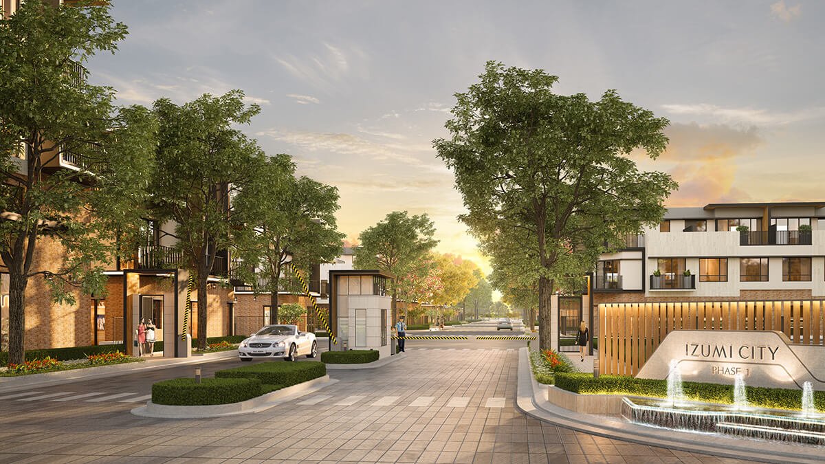 Dự án Izumi City do Nam Long Group đầu tư xây dựng tại Long Thành, Đồng Nai