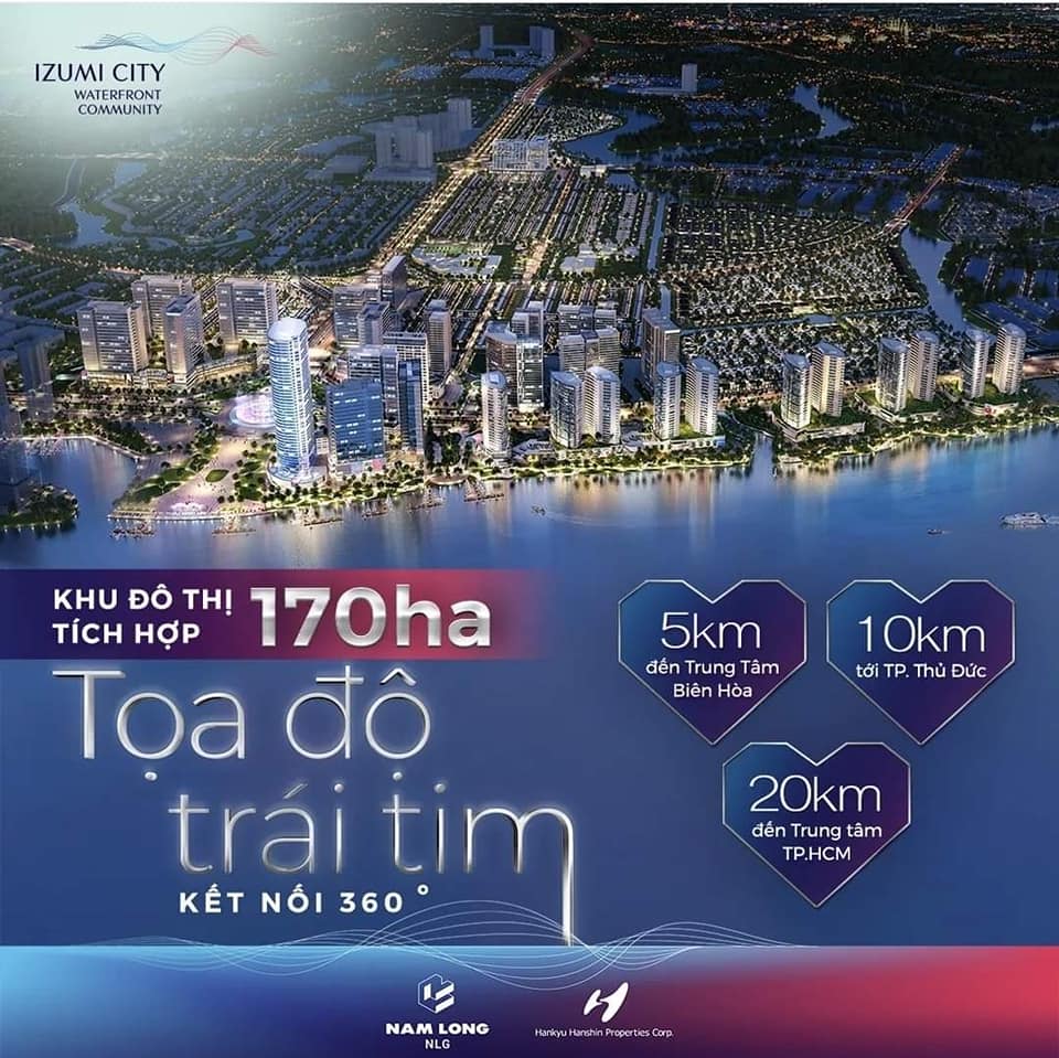 Biệt thự đơn lập Izumi City Nam Long