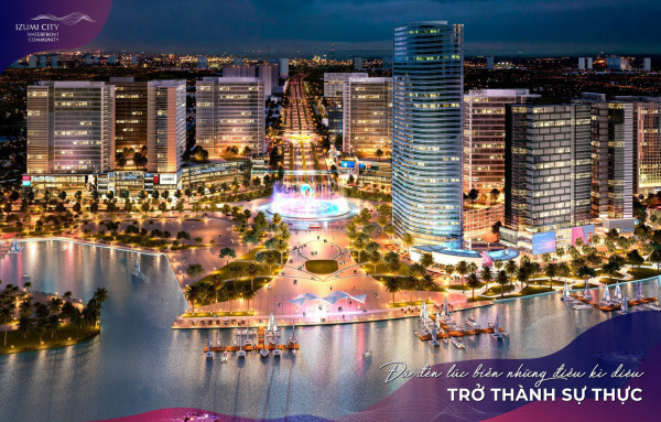 Izumi City Nam Long giai đoạn 1 - Trải nghiệm hoàn hảo 2 giá trị sống