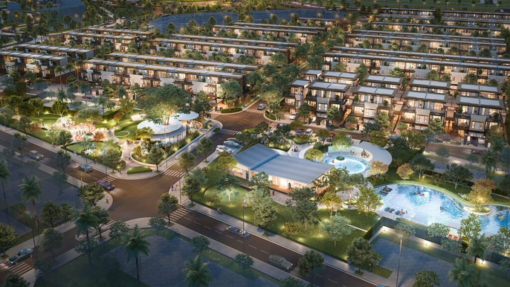 Tiến độ Phase 1A1 dự án Izumi City tháng 08/2022