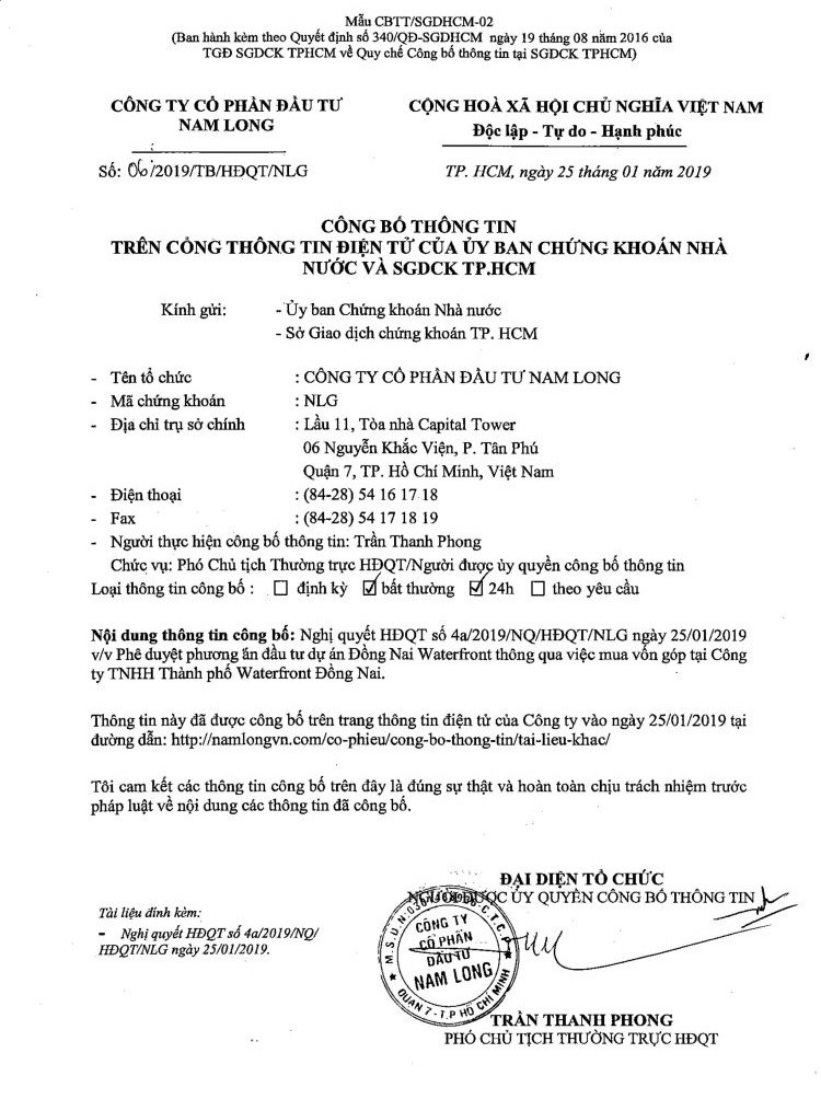 Pháp lý dự án Izumi City Nam Long