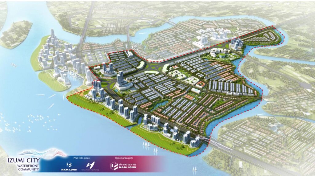 Tổng quan quy hoạch khu đô thị Izumi City Nam Long