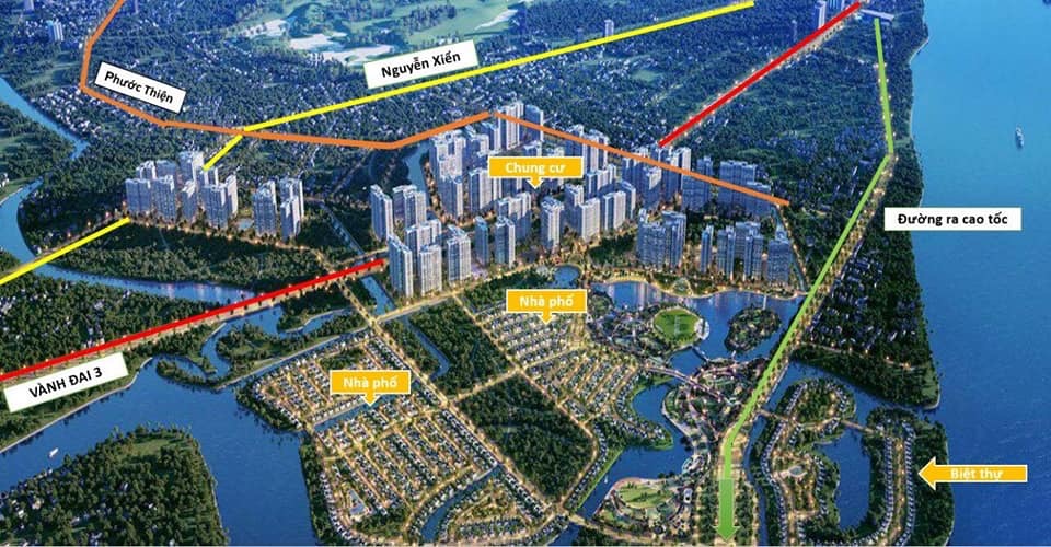 5 dự án khu đô thị vệ tinh ven sông Đồng Nai đáng để đầu tư