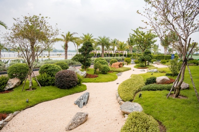 đại lý phân phối Izumi Canaria - Chủ đầu tư phát triển nhiều mảng xanh tại dự án.